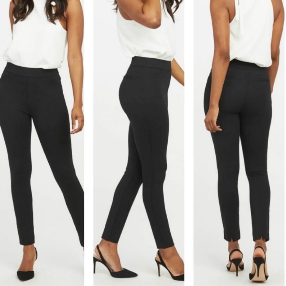 Spanx The Perfect Black Pant Back Seam Skinny Pant